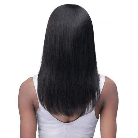 Bobbi Boss 100% Human Hair Headband Wig MH1401 LEONA
