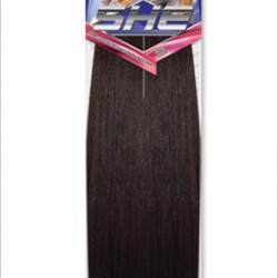 SHE Yaki Natural Human Hair Weave 8"~16"