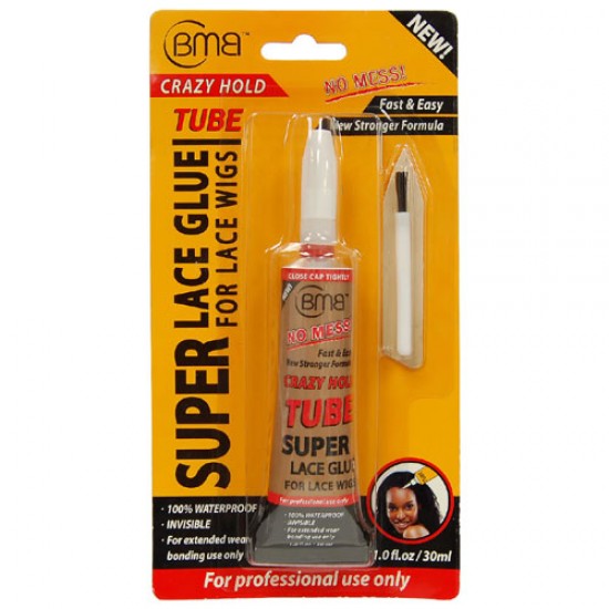 BMB Super Lace Glue for Lace Wigs Tube Crazy Hold 1oz