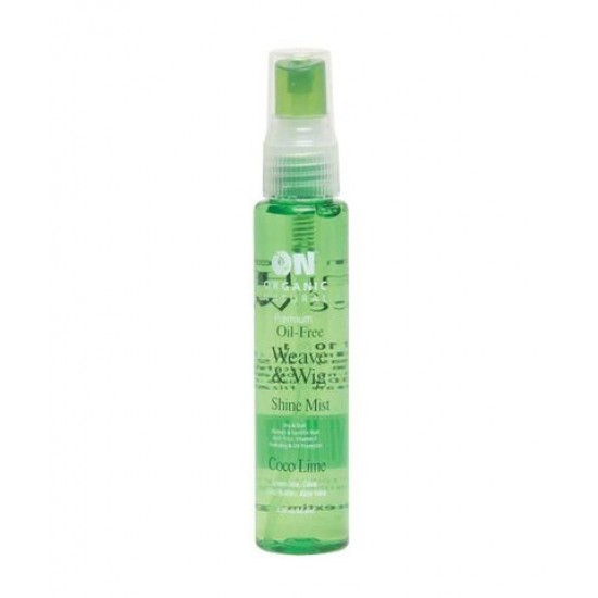 On Organic Natural Oil-Free Weave & Wig Shine Mist Coco Lime 4.5oz