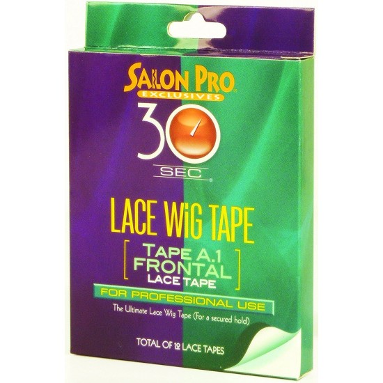 Salon Pro 30 Sec Frontal Lace Wig Tape 12pc