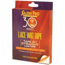 Salon Pro 30 Sec Lace Wig Tape Straight 19 Tapes