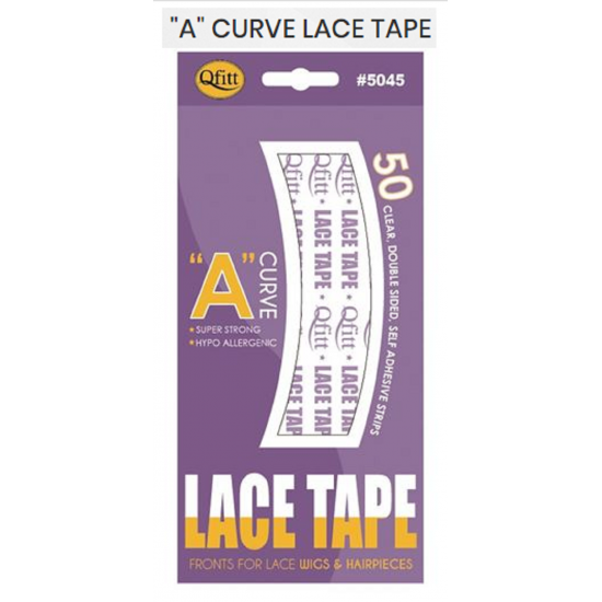 Qfitt Double Sided Custom Cut "A" Curve Lace Tape